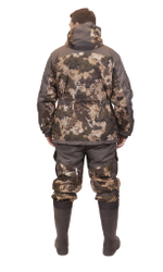 Зимний мужской костюм Горный -15 (Алова,Таслан) ПК Зеленый Камо