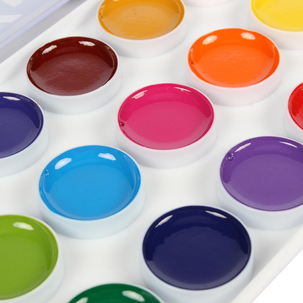 Краски акварельные медовые 18 цветов"Kids Space Animals" (ErichKrause)