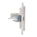 Стокгольм Механизм Розетки RJ-45 1-местной белый EKF