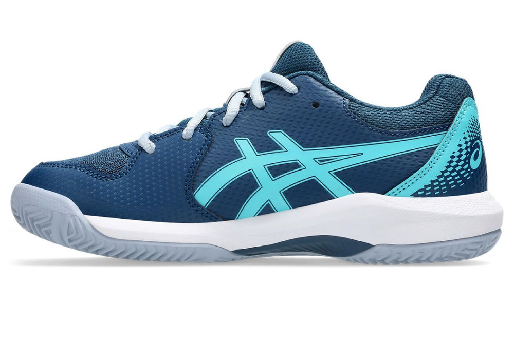 Детские кросовки для Padel Asics Gel-Dedicate 8 Padel GS - mako blue/grey blue
