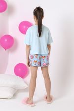 Пижама для девочки Единопончик-3 Виотекс ГОЛУБОЙ