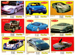 Вкладыши от жвачки Turbo Yellow - Турбо 70 штук без повторов. Серия 261 - 330. Полная серия