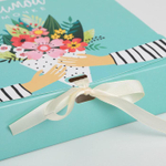 Коробка складная подарочная «Любимой маме», 20 х 18 х 5 см, БЕЗ ЛЕНТЫ