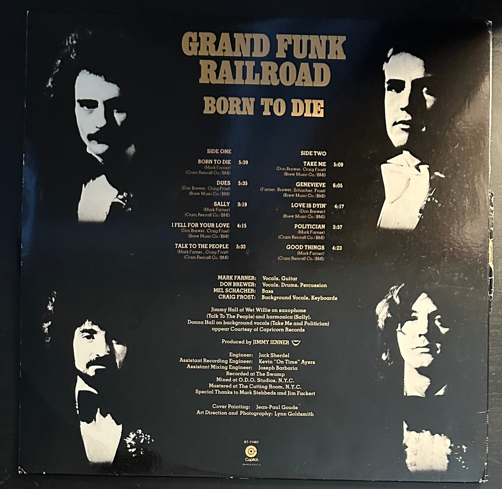 Grand Funk Railroad - Born To Die (США 1976г.)