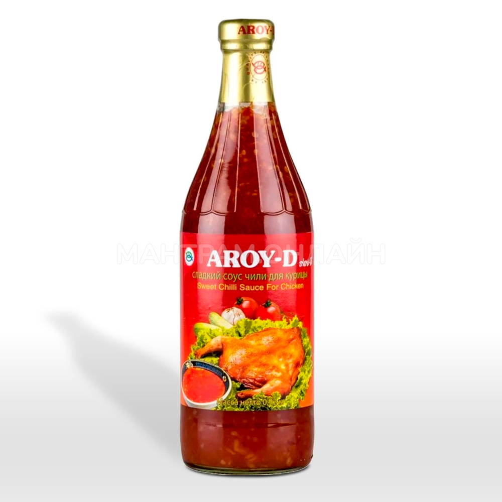 Соус Сладкий Чили для курицы Aroy-D Sweet Chilli Sauce For Chicken 920 г