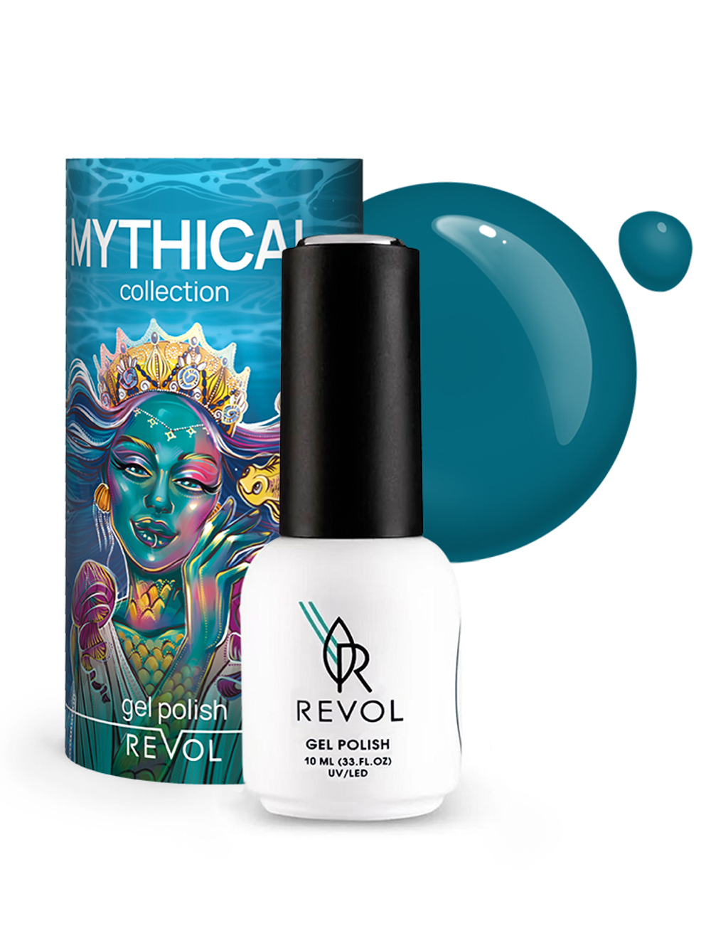 REVOL Гель-лак "Mythical" № 01 Rusalka, 10мл