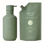Keune So Pure Набор ОЧИЩАЮЩИЙ (шампунь 1000 мл+флакон+коробка+ шубер+ пакет)