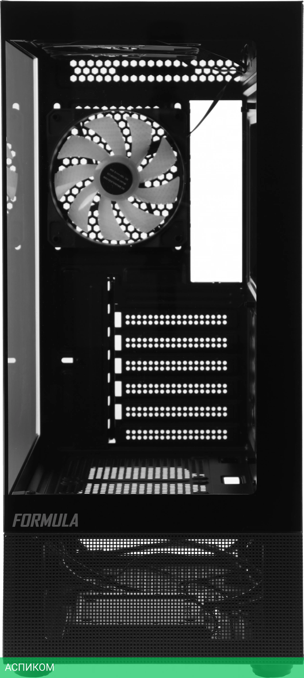 Корпус Formula V Line Crystal Z1 Plus без БП черный