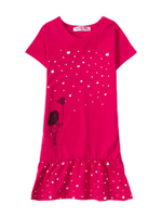 Платье "Catcher crimson" р.104 малин (Sladik Mladik) BZ190