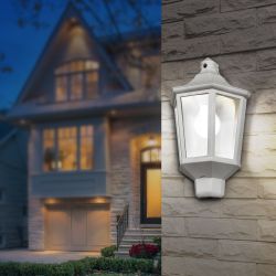 Садово-парковый светильник ЭРА «Ника» НБУ 06-60-003 60Вт белый прозрачный | Садово-парковые светильники