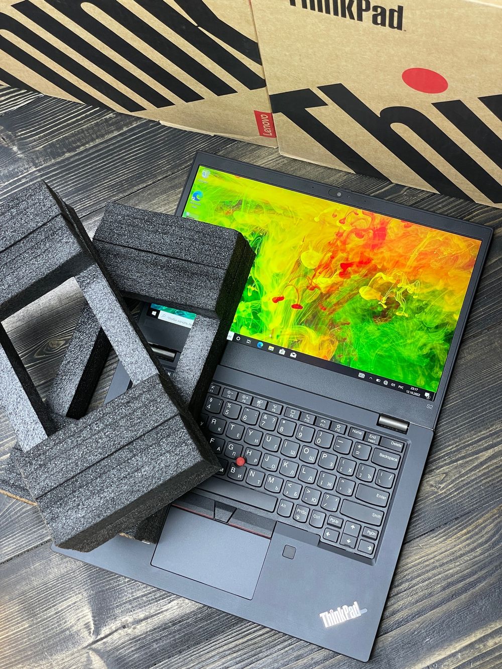 13.3" Ноутбук Lenovo Thinkpad S2 Gen 6 (1920x1080, AMD Ryzen 5 Pro 5650U, RAM 16ГБ,SSD 512ГБ, AMD Radeon Vega 7, Win 10Pro)