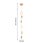 Подвесной светодиодный светильник Favourite Yo-yo 4334-6P1