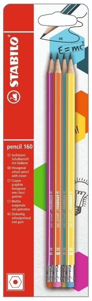 STABILO Pencil 160 B-50860-10 4 шт