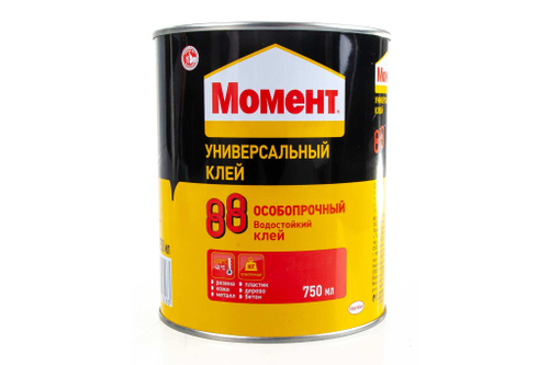 КЛЕЙ УНИВЕРСАЛЬНЫЙ МОМЕНТ-88 особопрочный водостойкий 750 мл (1/6) ХЕНКЕЛЬ