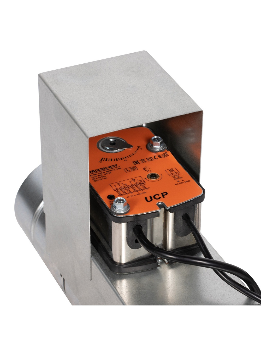 Клапан противопожарный SHUFT SHFDO-60-O-d160-MB230-0-0-0-0