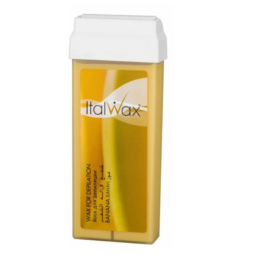 White Line/ItalWax Депилятор Воск 100мл катридж Натура Банан 7621 (60064) !!!**