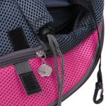 Сумка - переноска для животных через плечо «ЛЮБИМЫЙ БРО, цвет розовый, 45*13см (Лейбл)