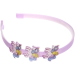 Ободок для волос детский на блистере «РОЗОВОЕ ОБЛАКО», единорог, микс 6 цветов, 1см