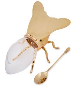 GSM-168/1 Соусник с ложечкой «Пчела»