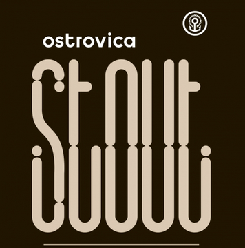 Банка 0.45 STOUT // Ostrovica (Аша)