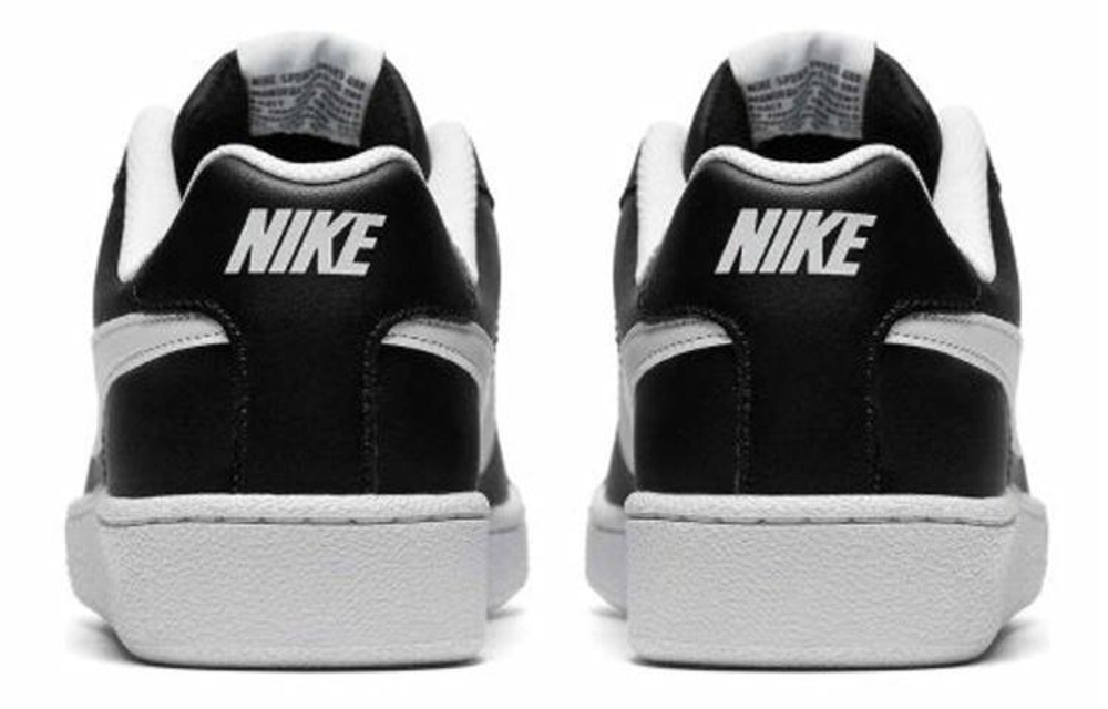 Кроссовки Nike Court Royale Black White Tennis Inspired Men Casual Shoes
