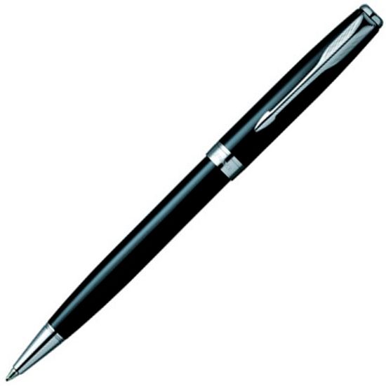 Шариковая ручка Parker Sonnet K530, цвет: LaqBlack CT, стержень: Mblack, S0808830
