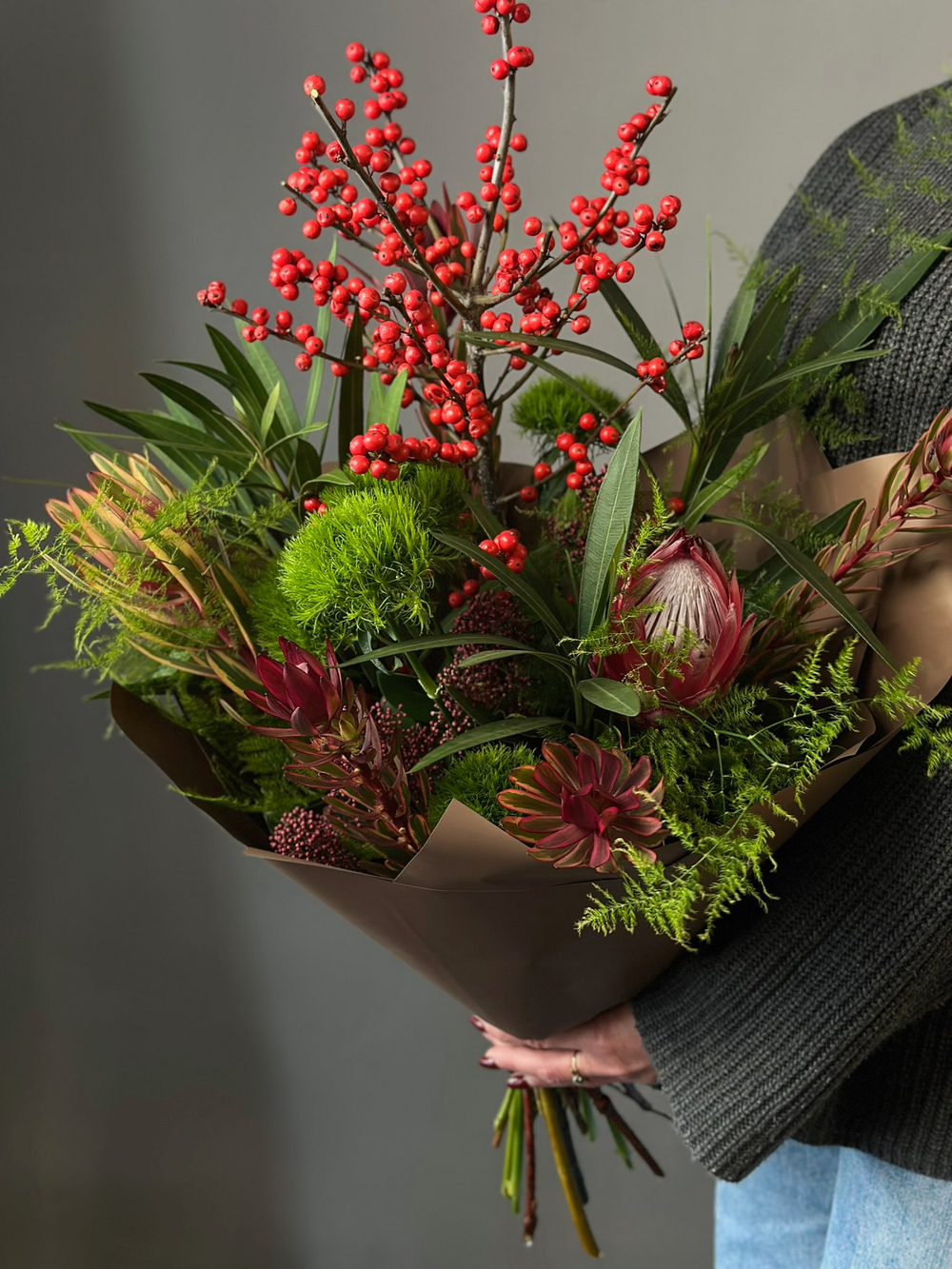 Авторский букет «Экзотический реквием»