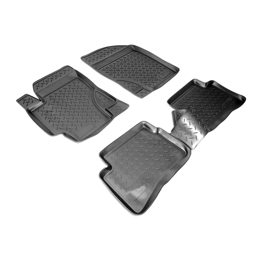 Ковры в салон Norplast/Unidec для Hyundai Verna (2006-2010), Черный, арт.NPL-Po-31-80