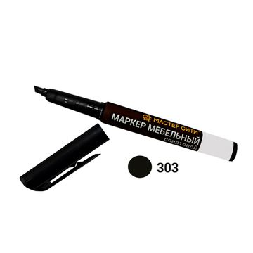 Маркер мебельный спиртовой, МАСТЕР-СИТИ, 3 мл, 303 Дуб