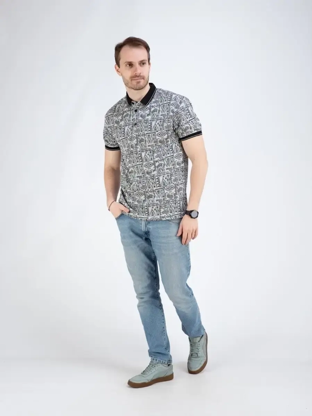 Футболка поло мужская Турция, тенниска