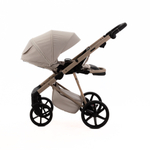 Детская универсальная коляска Adamex Delta Natura - DN-3 Vanilla (Ваниль, ткань)