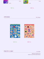 Альбом PURPLE KISS - HIDE & SEEK 2nd Mini Album SEEK Version