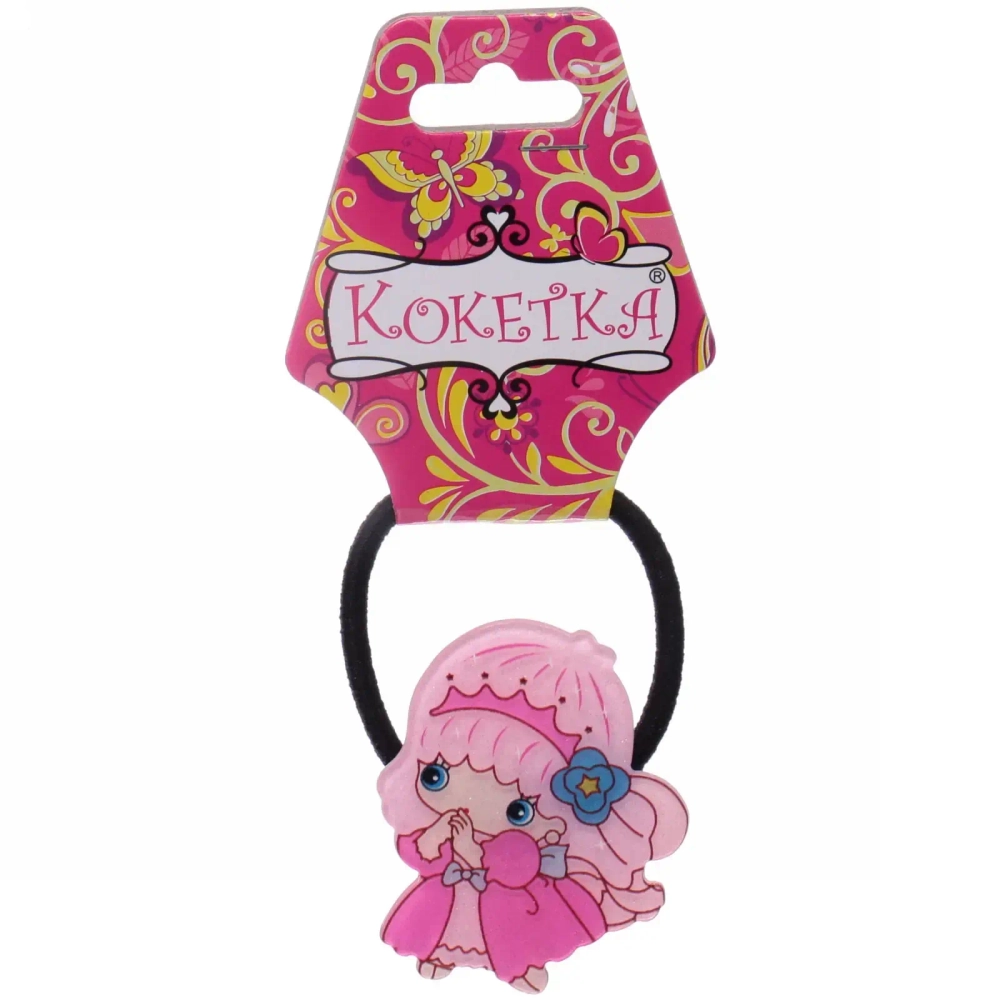 Резинка для волос 1 шт детская «Juiciness- Принцесса», микс 6 цветов, d- 4 см