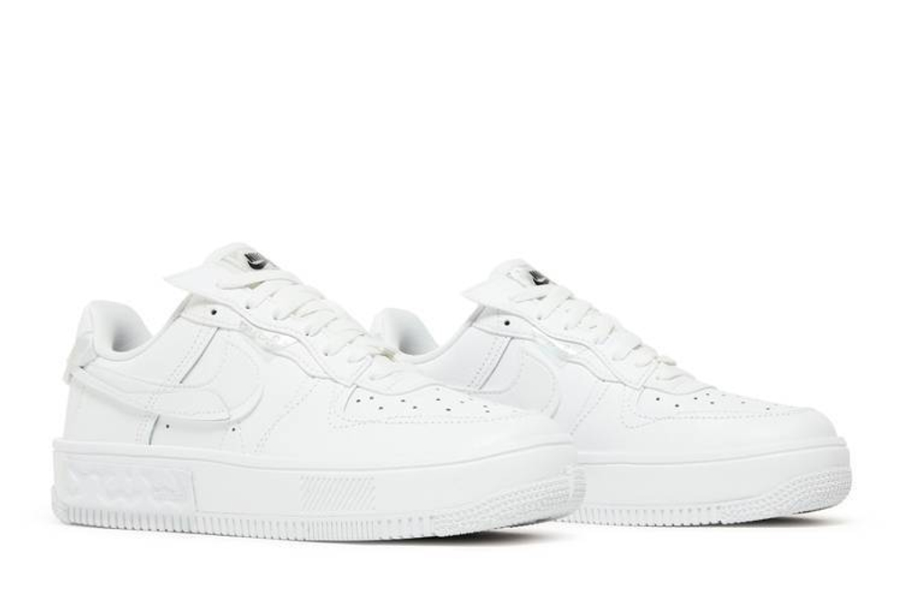 Кроссовки Nike Air Force 1 Fontanka "White" (Женская размерная сетка)