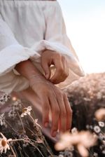 Браслет слейв на цепочке на руку