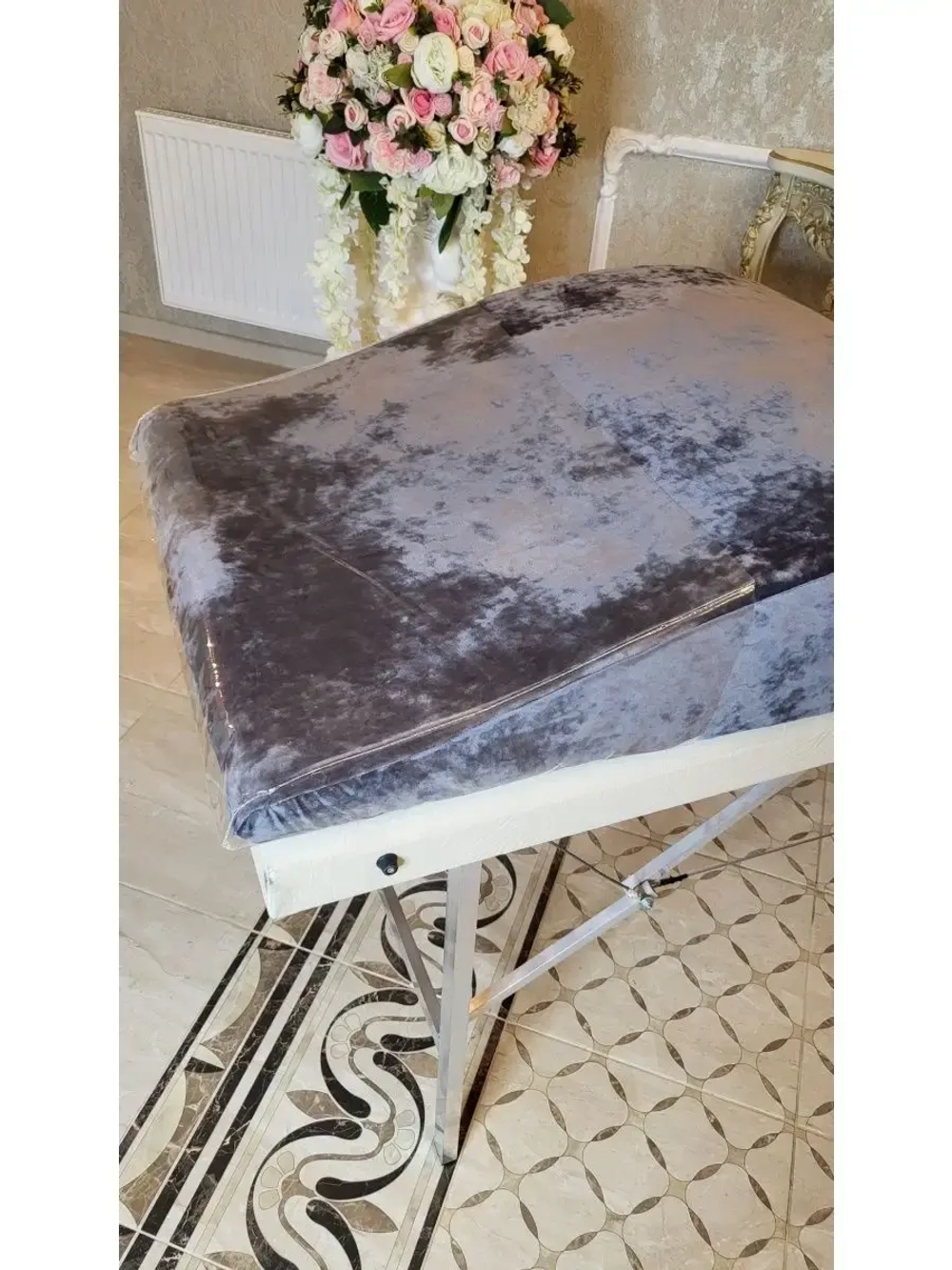 Защитная пленка под ноги для матраса Волна шириной 70 см