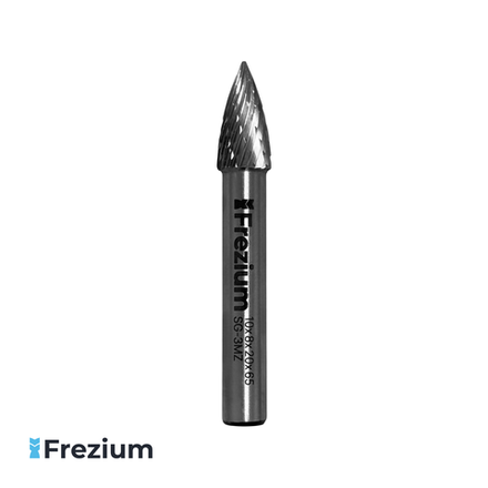 Борфреза по металлу "Frezium" (10x8x20x65; SG-3MZ)