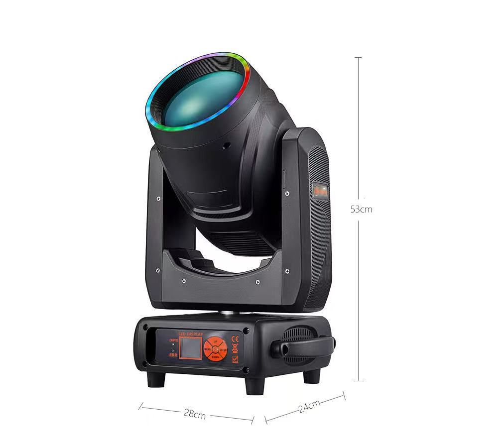 Вращающаяся голова BEAM 300W PIXEL RING