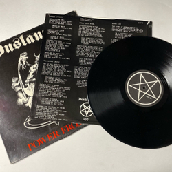 Винтажная виниловая пластинка LP Onslaught Power From Hell (UK 1985)