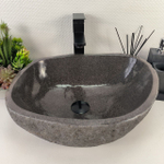 Раковина из речного камня RS-64911 47*38*15 0856