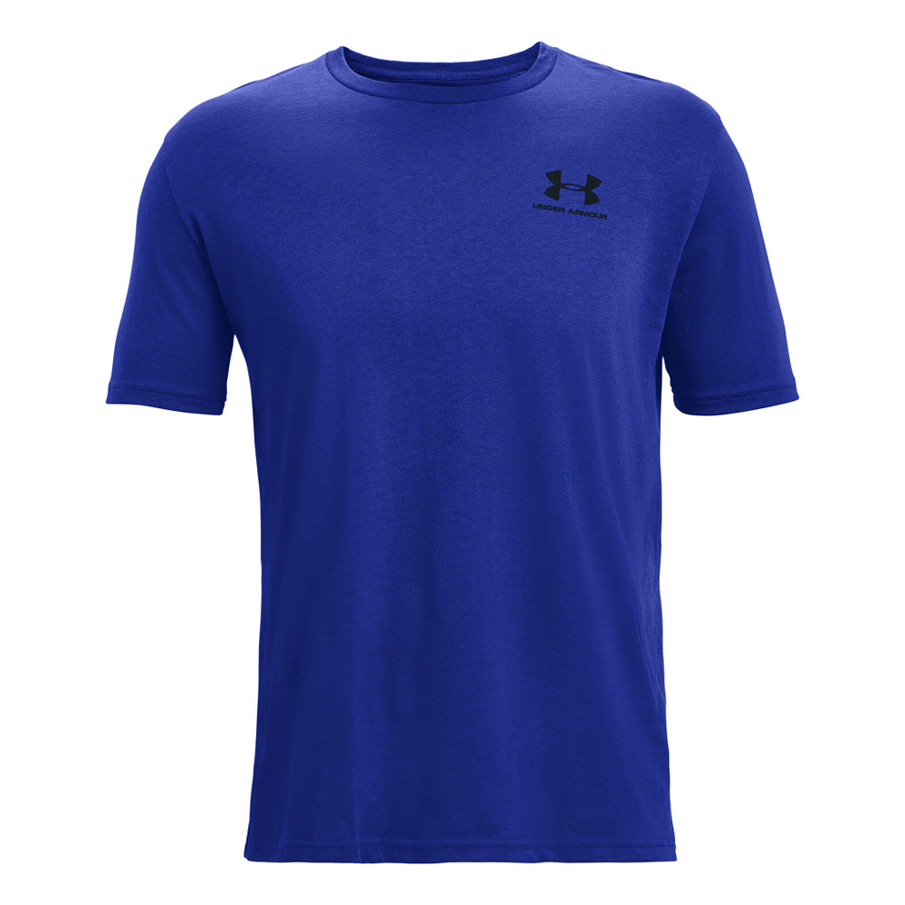 Мужское теннисное поло Under Armour Sportstyle T-Shirt Men - Blue