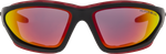 Спортивные очки GOG Mese / Matt Black-Red / Polarized Red Lens