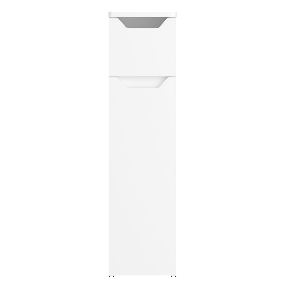 Тумба в туалет DIWO Суздаль 20x77x20 с держателем туалетной бумаги, белая