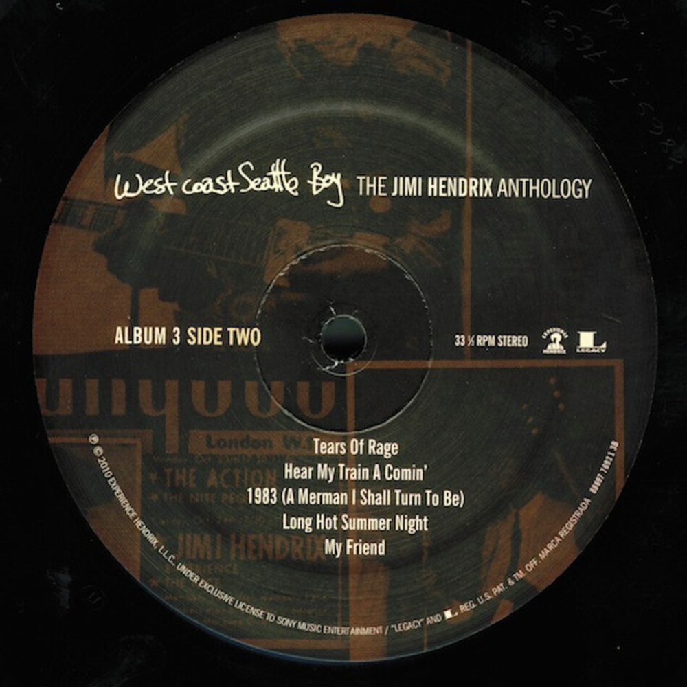 Jimi Hendrix / West Coast Seattle Boy: The Jimi Hendrix Anthology (Limited Edition)(8LP)