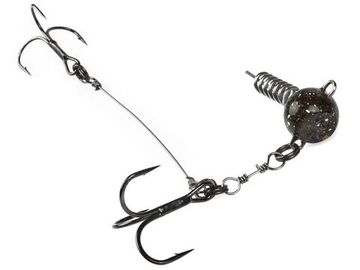 Остнаска стальная Lucky John DEEP PIKE STINGER RIG L+FLEXHEAD 15г