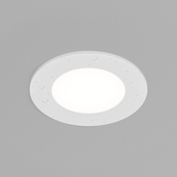 DK3101-WH Встраиваемый влагозащищенный светильник, IP65, до 10 Вт, LED, GU5,3, белый