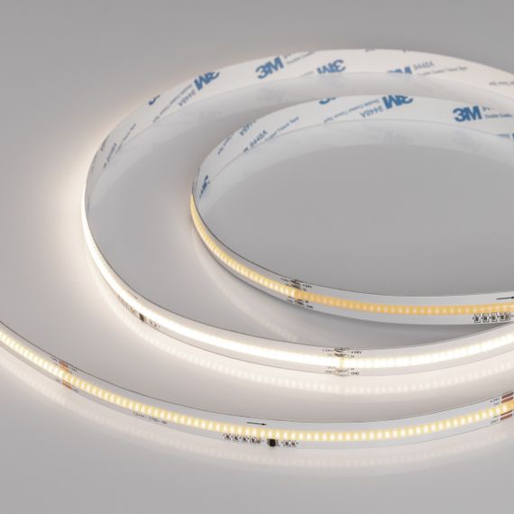Светодиодная лента Arlight 7W/m 378LED/m CSPSMD дневной белый 5М SPI-COB-X378-12mm 24V 039738