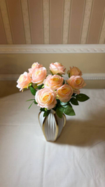 Искусственные цветы, желтые подсолнухи / Высота 44 см. 9 стебелей 9 бутонов/