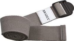 Ремешок для йоги серый