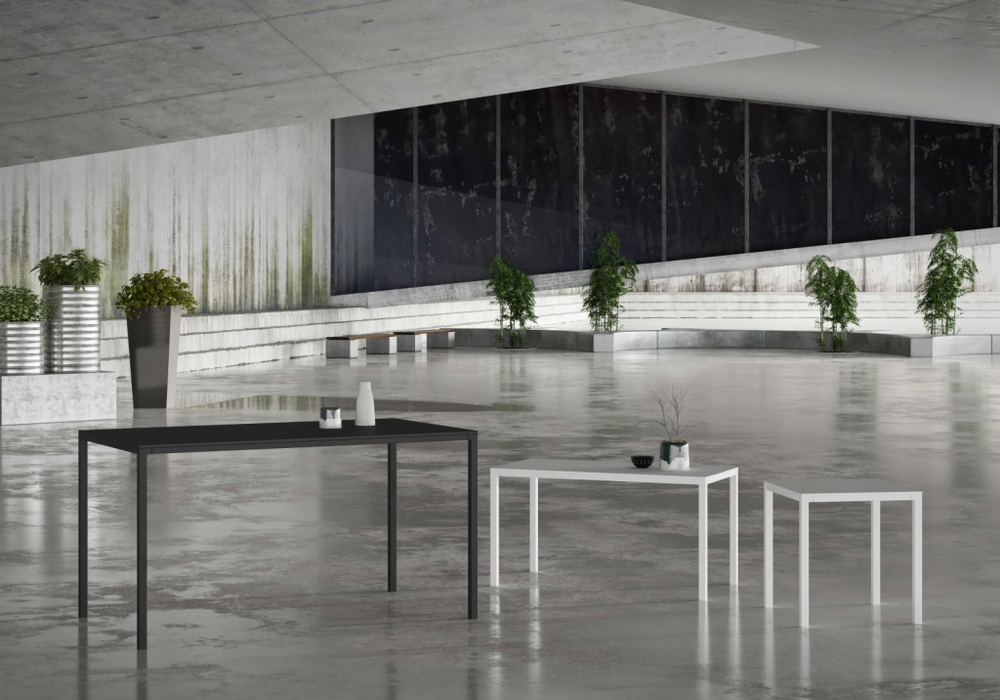 Стол ламинированный обеденный Papatya Slim